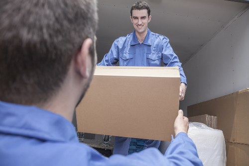 Secure document storage facility in Wapping with organized archive boxes