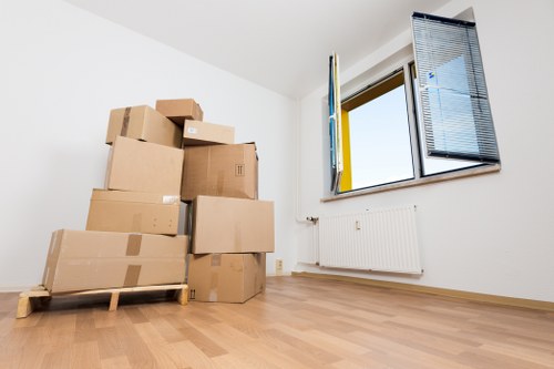 Local van transport for furniture and boxes in Wapping